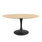 Lippa 60" Wood Oval Dining Table By Modway - EEI-4887 | Dining Tables | Modishstore - 16