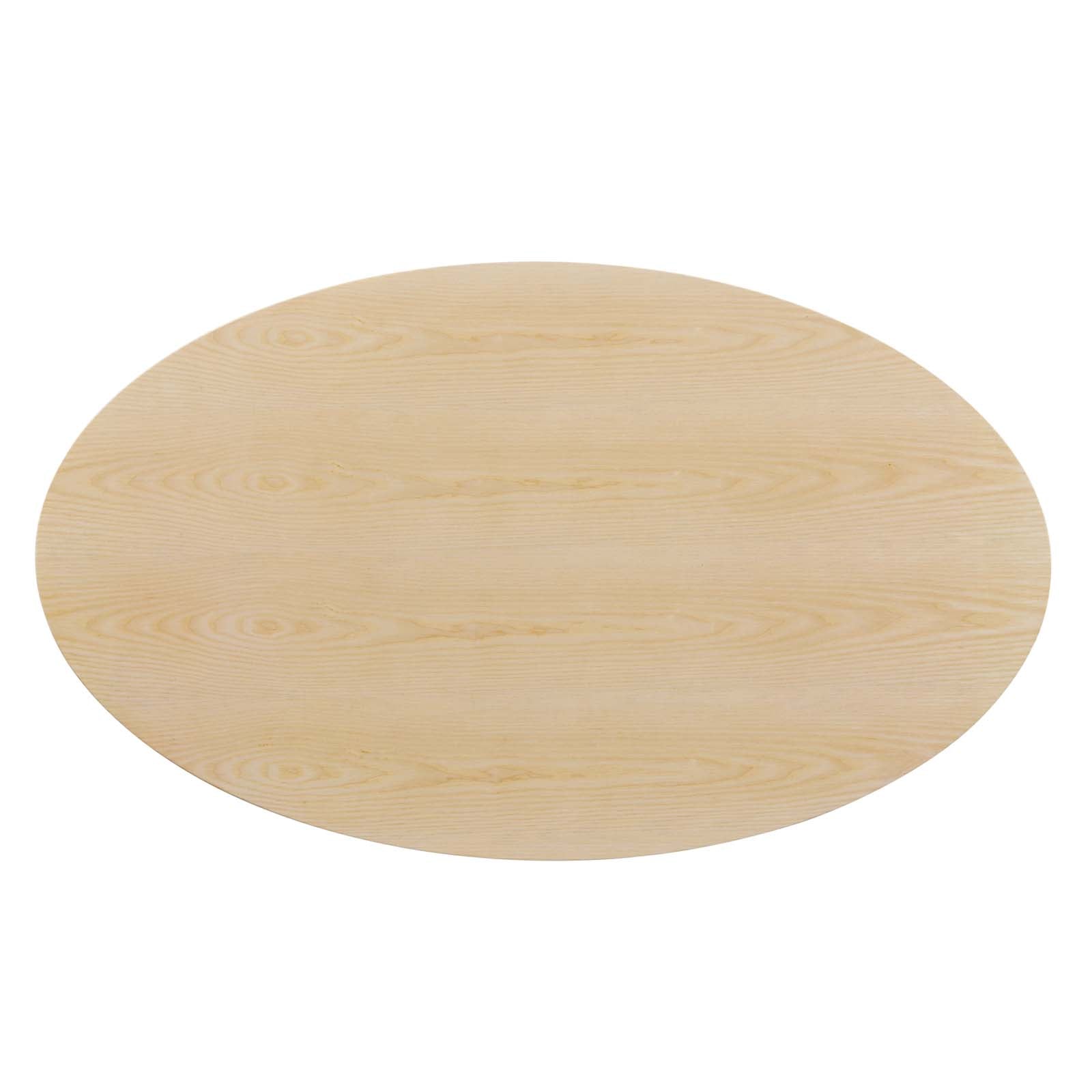 Lippa 60" Wood Oval Dining Table By Modway - EEI-4887 | Dining Tables | Modishstore - 15