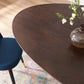 Lippa 78" Wood Oval Dining Table By Modway | Dining Tables | Modishstore