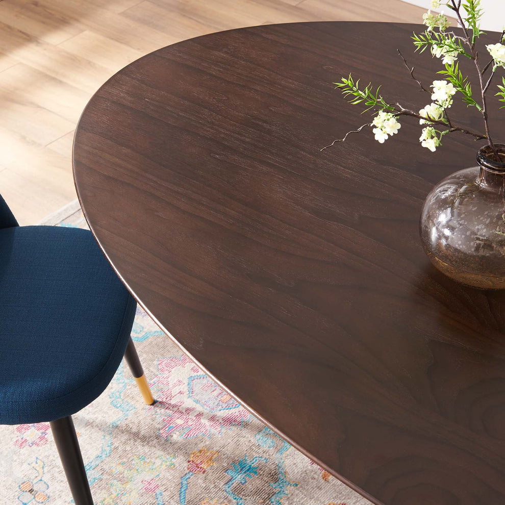 Lippa 78" Wood Oval Dining Table By Modway - EEI-4888 | Dining Tables | Modishstore - 2