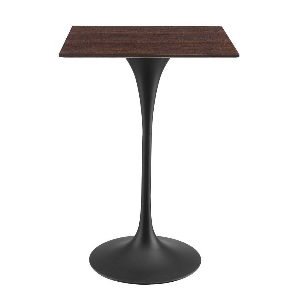 Lippa 28" Square Wood Bar Table By Modway - EEI-4891 | Bar Tables | Modishstore - 3