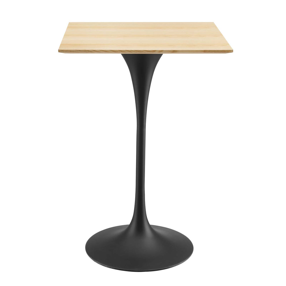 Lippa 28" Square Wood Bar Table By Modway - EEI-4891 | Bar Tables | Modishstore - 7