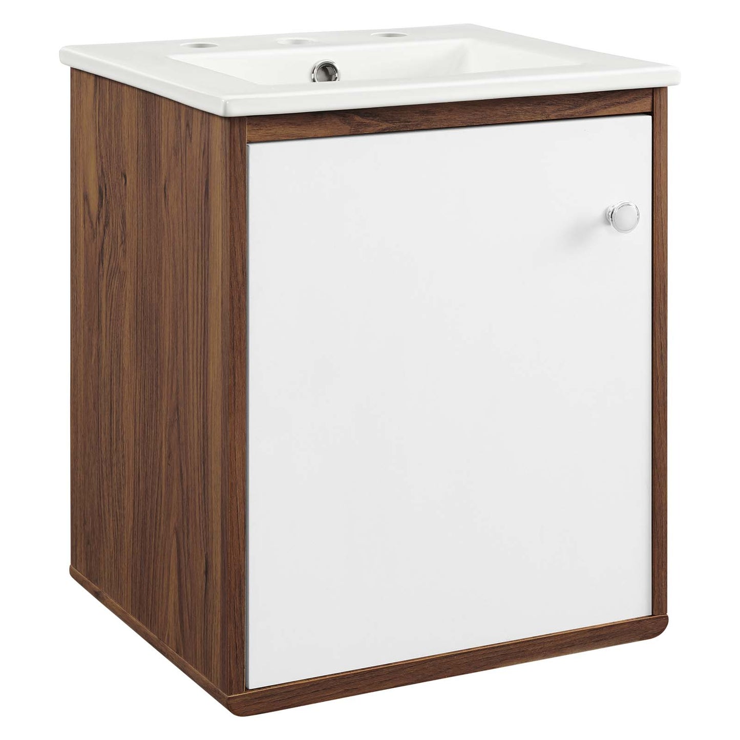 Transmit 18" Wall-Mount Bathroom Vanity By Modway - EEI-4896 | Bathroom Accessories | Modishstore - 2