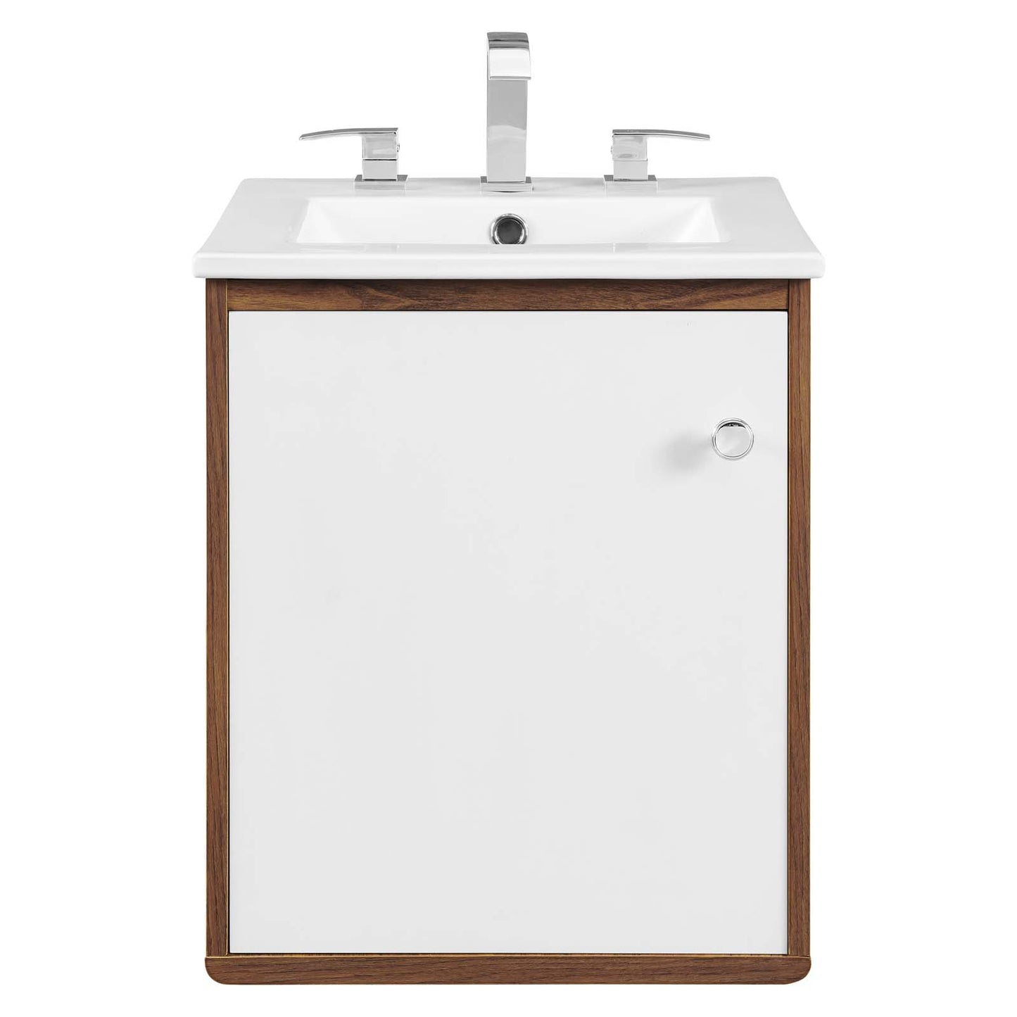 Transmit 18" Wall-Mount Bathroom Vanity By Modway - EEI-4896 | Bathroom Accessories | Modishstore - 3