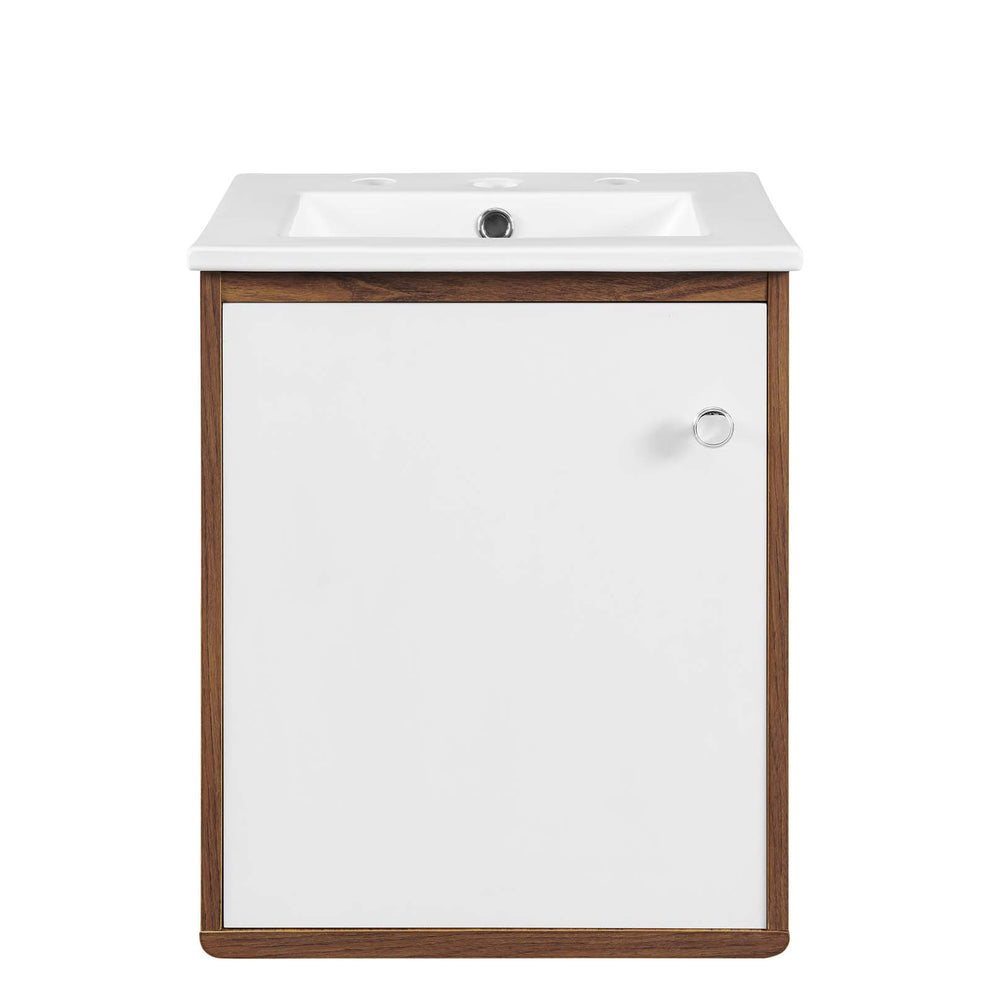 Transmit 18" Wall-Mount Bathroom Vanity By Modway - EEI-4896 | Bathroom Accessories | Modishstore - 4