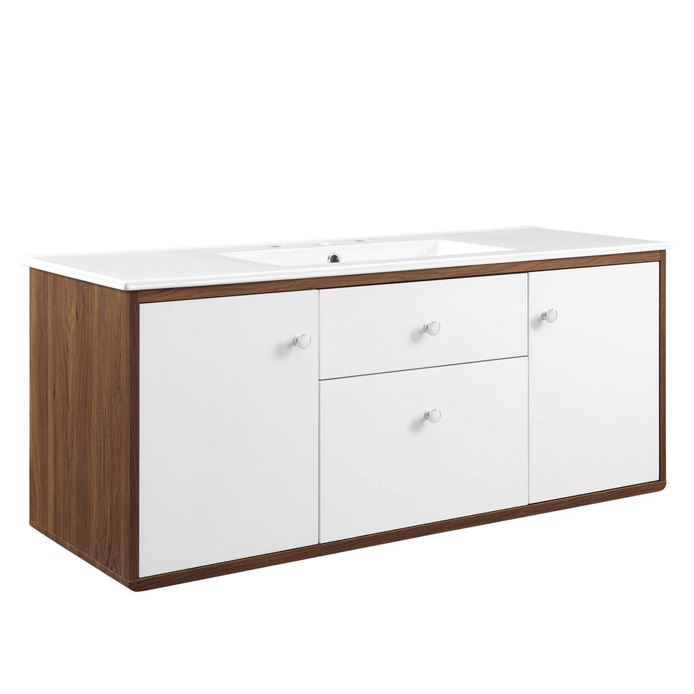 Modway Transmit 48" Wall-Mount Bathroom Vanity - EEI-4900 | Bathroom Accessories | Modishstore - 2
