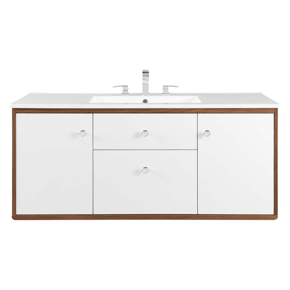 Modway Transmit 48" Wall-Mount Bathroom Vanity - EEI-4900 | Bathroom Accessories | Modishstore - 4