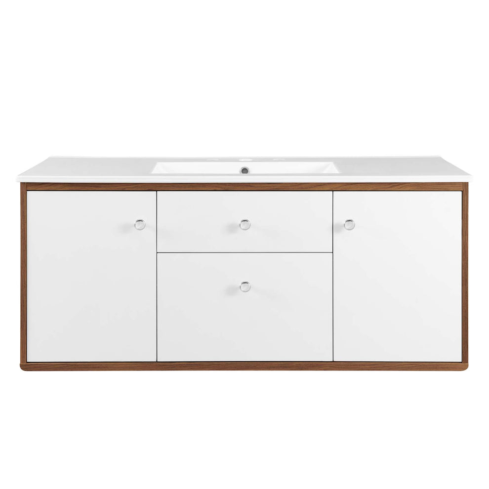Modway Transmit 48" Wall-Mount Bathroom Vanity - EEI-4900 | Bathroom Accessories | Modishstore - 5