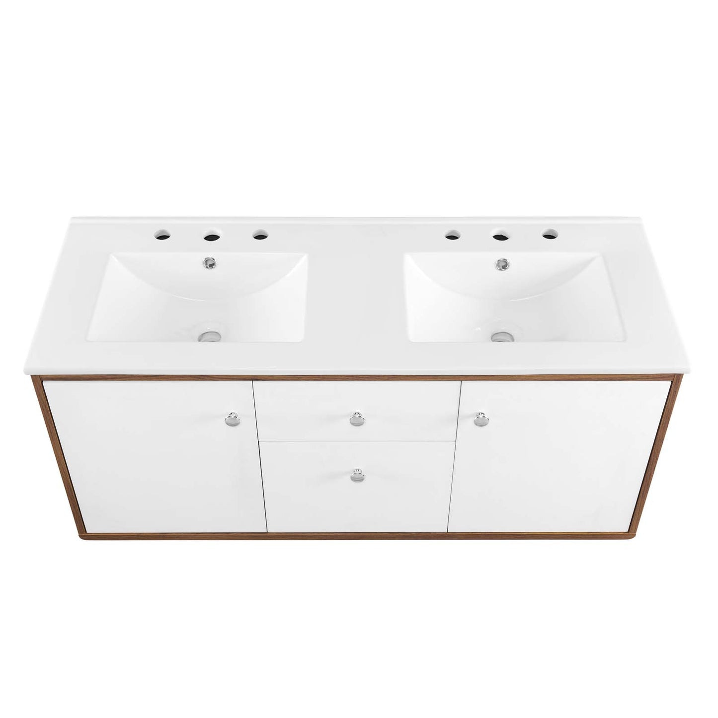Modway Transmit 48" Wall-Mount Double Bathroom Vanity - EEI-4901 | Bathroom Accessories | Modishstore - 7