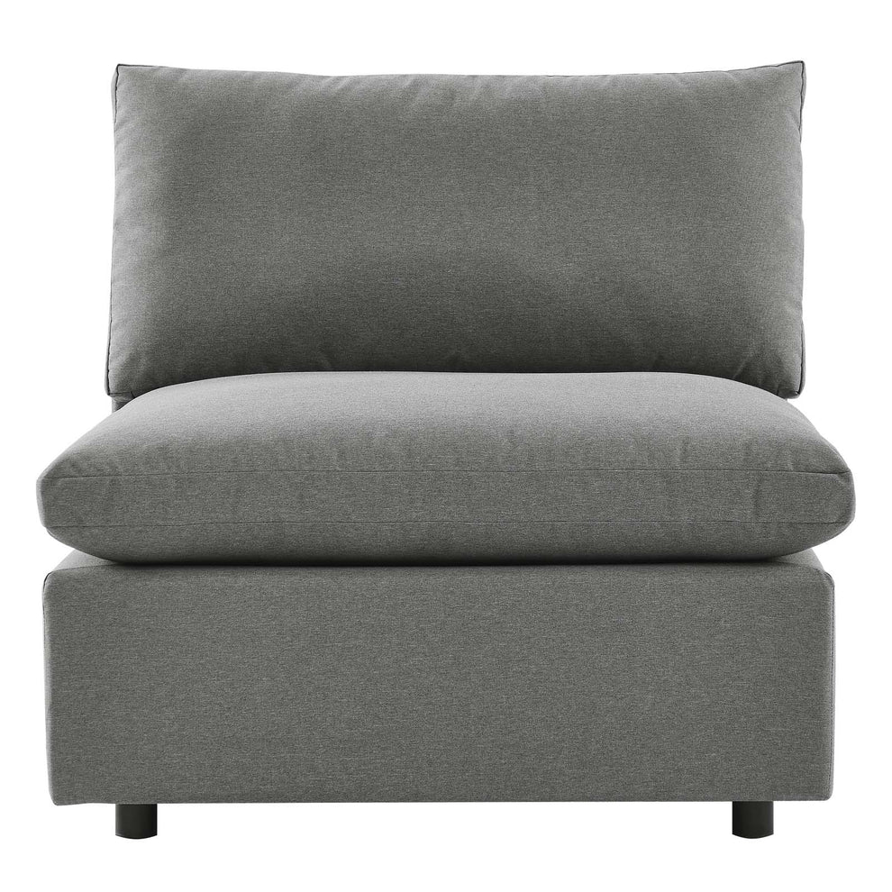 Commix Overstuffed Outdoor Patio Armless Chair By Modway - EEI-4902 | Outdoor Chairs | Modishstore - 6