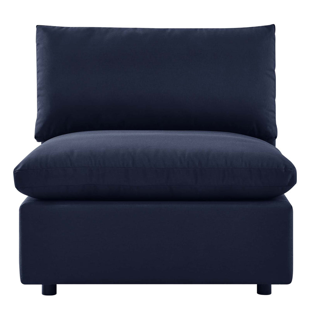 Commix Overstuffed Outdoor Patio Armless Chair By Modway - EEI-4902 | Outdoor Chairs | Modishstore - 13