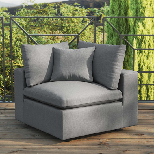 Modway Commix Overstuffed Outdoor Patio Corner Chair | Outdoor Sofas, Loveseats & Sectionals | Modishstore