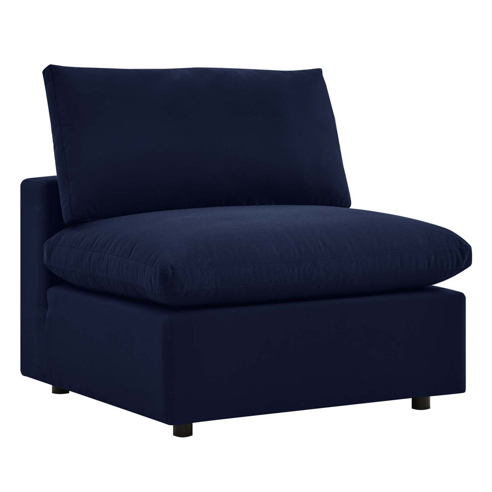 Modway Commix Sunbrella® Outdoor Patio Armless Chair - EEI-4905 | Outdoor Sofas, Loveseats & Sectionals | Modishstore - 2