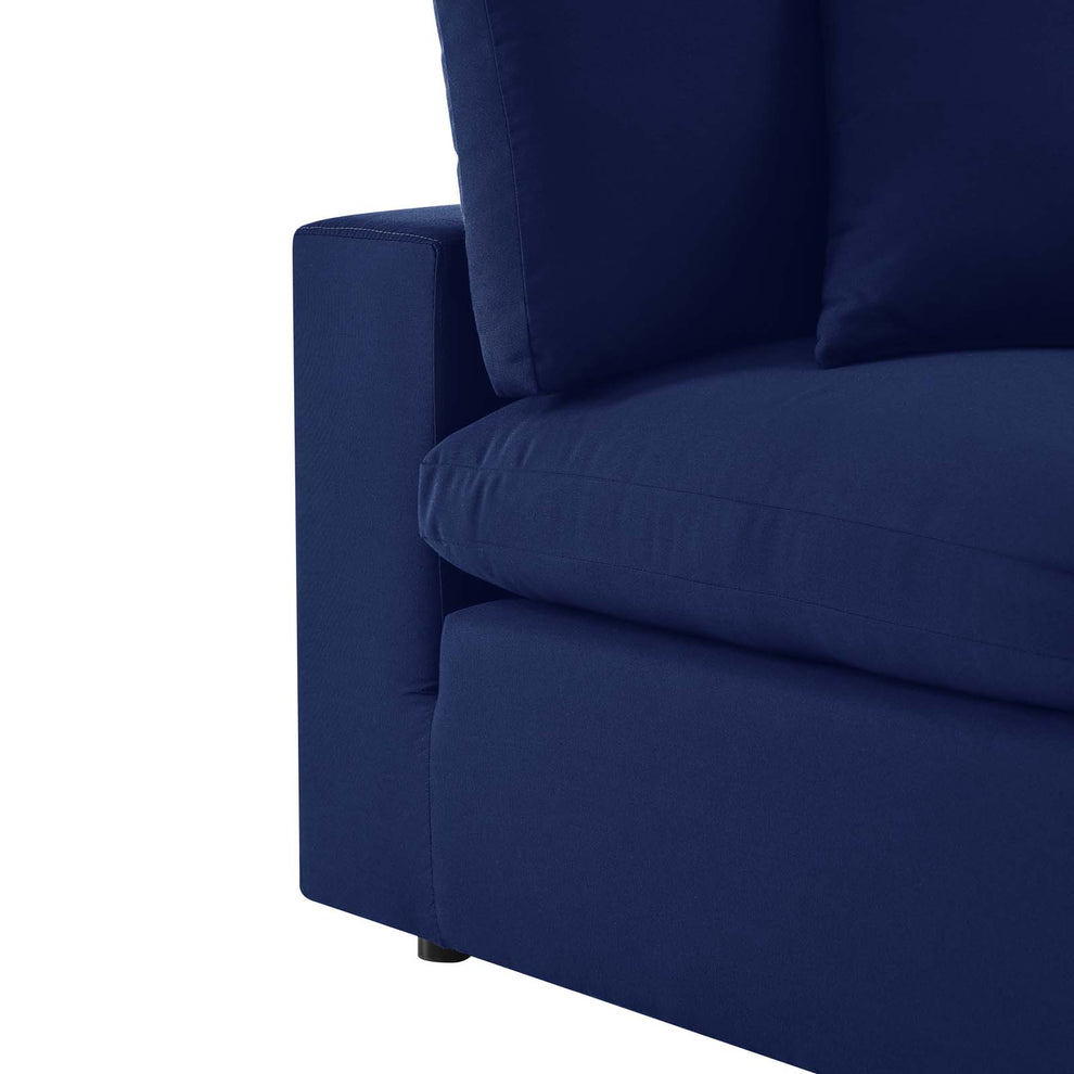 Modway Commix Sunbrella® Outdoor Patio Armless Chair - EEI-4905 | Outdoor Sofas, Loveseats & Sectionals | Modishstore - 3
