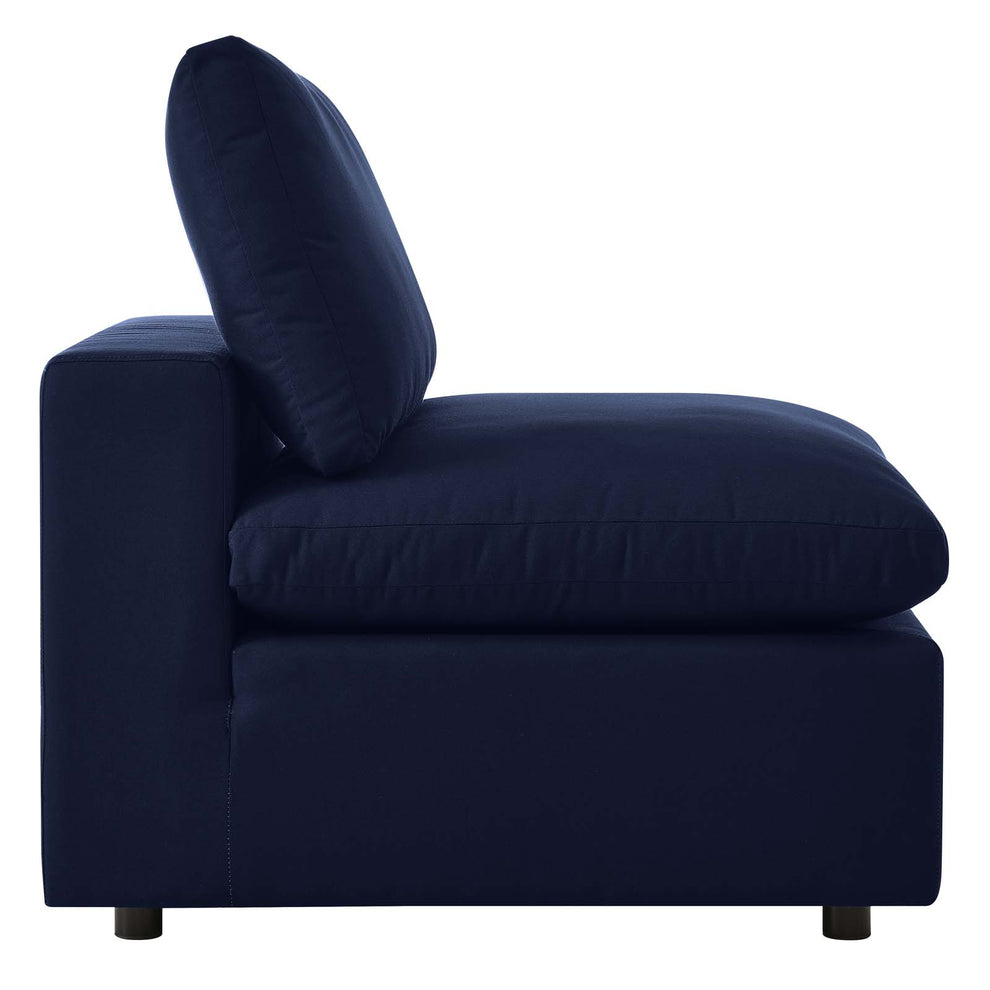 Modway Commix Sunbrella® Outdoor Patio Armless Chair - EEI-4905 | Outdoor Sofas, Loveseats & Sectionals | Modishstore - 4