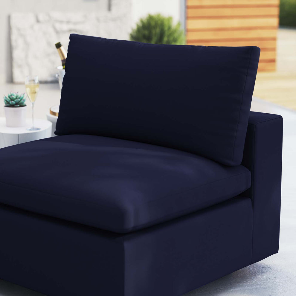 Modway Commix Sunbrella® Outdoor Patio Armless Chair - EEI-4905 | Outdoor Sofas, Loveseats & Sectionals | Modishstore - 1