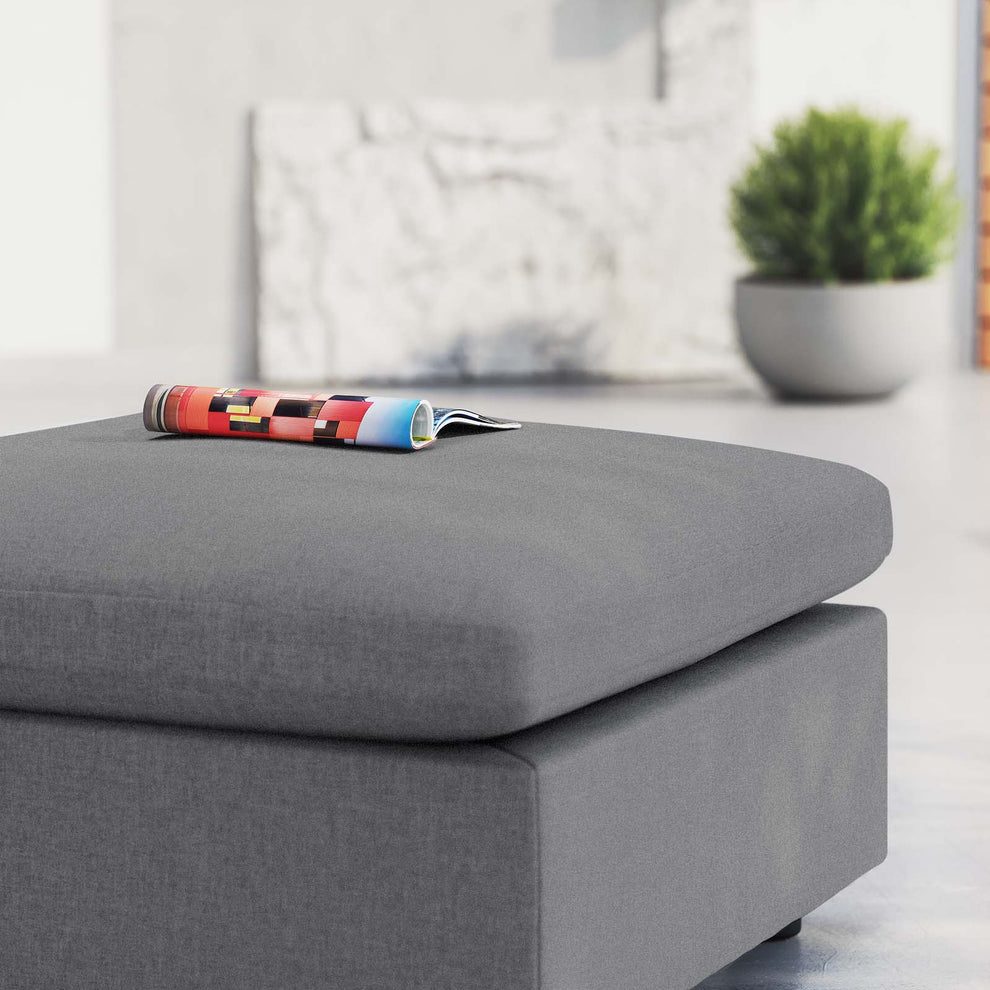 Modway Commix Sunbrella® Outdoor Patio Ottoman - EEI-4906 | Outdoor Sofas, Loveseats & Sectionals | Modishstore - 10