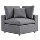 Modway Commix Sunbrella® Outdoor Patio Corner Chair | Outdoor Sofas, Loveseats & Sectionals | Modishstore-9