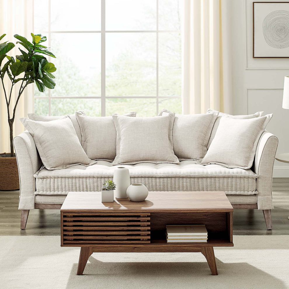 Modway Rowan Fabric Sofa - EEI-4909 | Sofas | Modishstore - 1