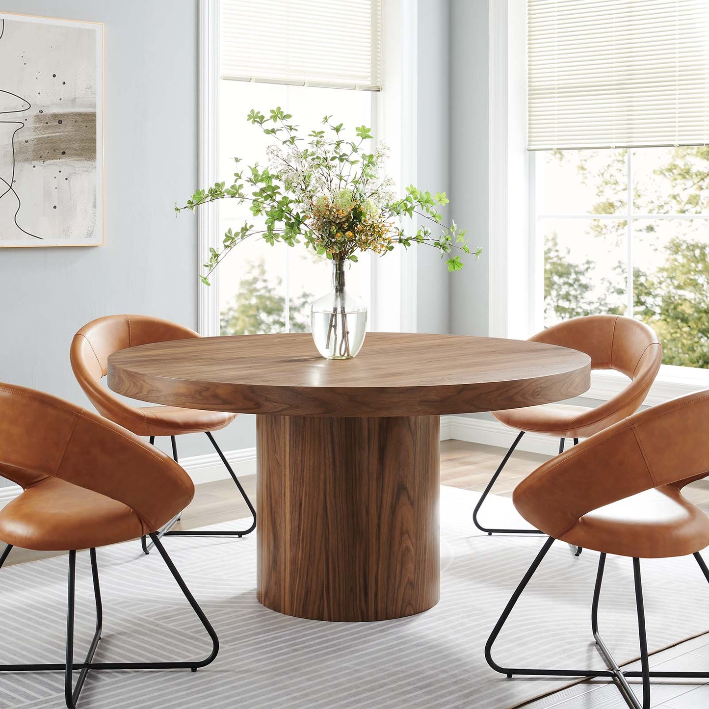 Gratify 60" Round Dining Table By Modway - EEI-4911 | Dining Tables | Modishstore - 14