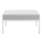 Harmony 6-Piece  Sunbrella® Outdoor Patio Aluminum Seating Set By Modway - EEI-4933 | Outdoor Sofas, Loveseats & Sectionals | Modishstore - 5