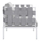 Harmony 7-Piece  Sunbrella® Outdoor Patio Aluminum Sectional Sofa Set By Modway - EEI-4937 | Outdoor Sofas, Loveseats & Sectionals | Modishstore - 10
