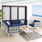 Harmony 7-Piece  Sunbrella® Outdoor Patio Aluminum Sectional Sofa Set By Modway - EEI-4937 | Outdoor Sofas, Loveseats & Sectionals | Modishstore - 23