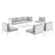 Harmony 8-Piece  Sunbrella® Outdoor Patio Aluminum Sectional Sofa Set By Modway | Outdoor Sofas, Loveseats & Sectionals | Modishstore-7