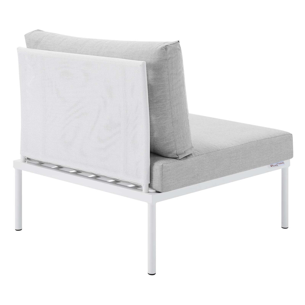 Harmony 8-Piece  Sunbrella® Outdoor Patio Aluminum Sectional Sofa Set By Modway - EEI-4940 | Outdoor Sofas, Loveseats & Sectionals | Modishstore - 10