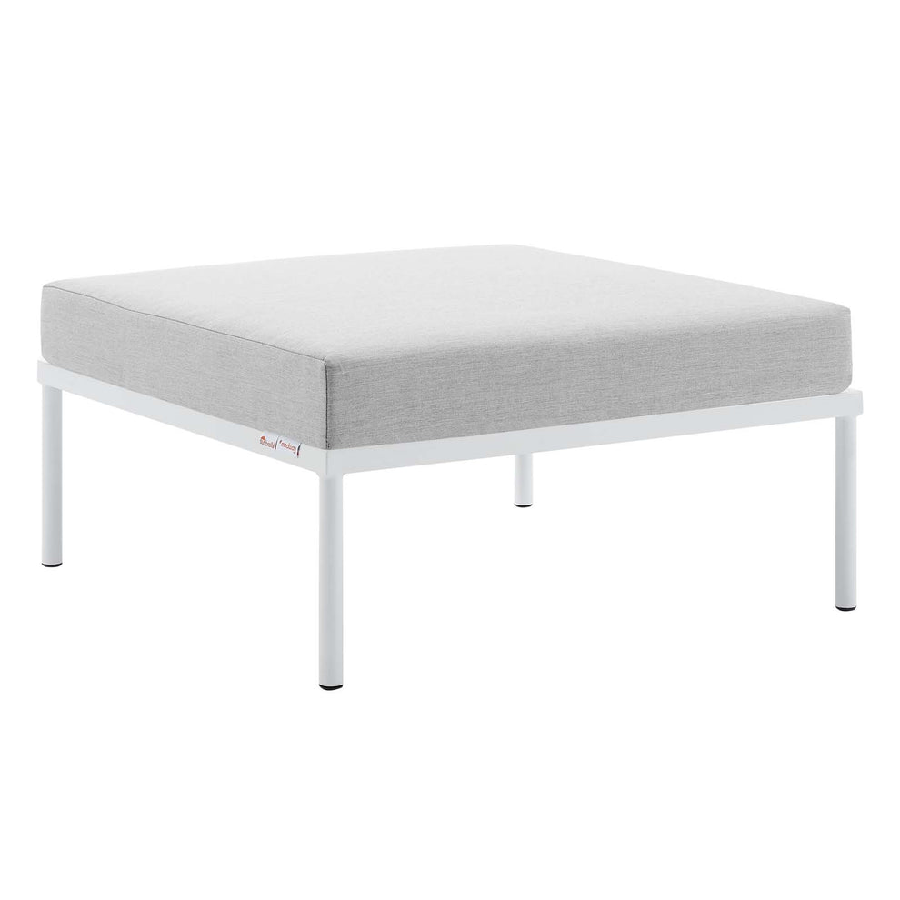Harmony 10-Piece  Sunbrella® Basket Weave Outdoor Patio Aluminum Sectional Sofa Set By Modway - EEI-4951 | Outdoor Sofas, Loveseats & Sectionals | Modishstore - 3