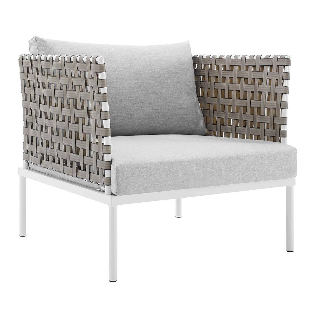 Modway Harmony Sunbrella® Basket Weave Outdoor Patio Aluminum Armchair - EEI-4954 | Outdoor Chairs | Modishstore - 2
