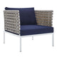 Modway Harmony Sunbrella® Basket Weave Outdoor Patio Aluminum Armchair | Outdoor Chairs | Modishstore-6