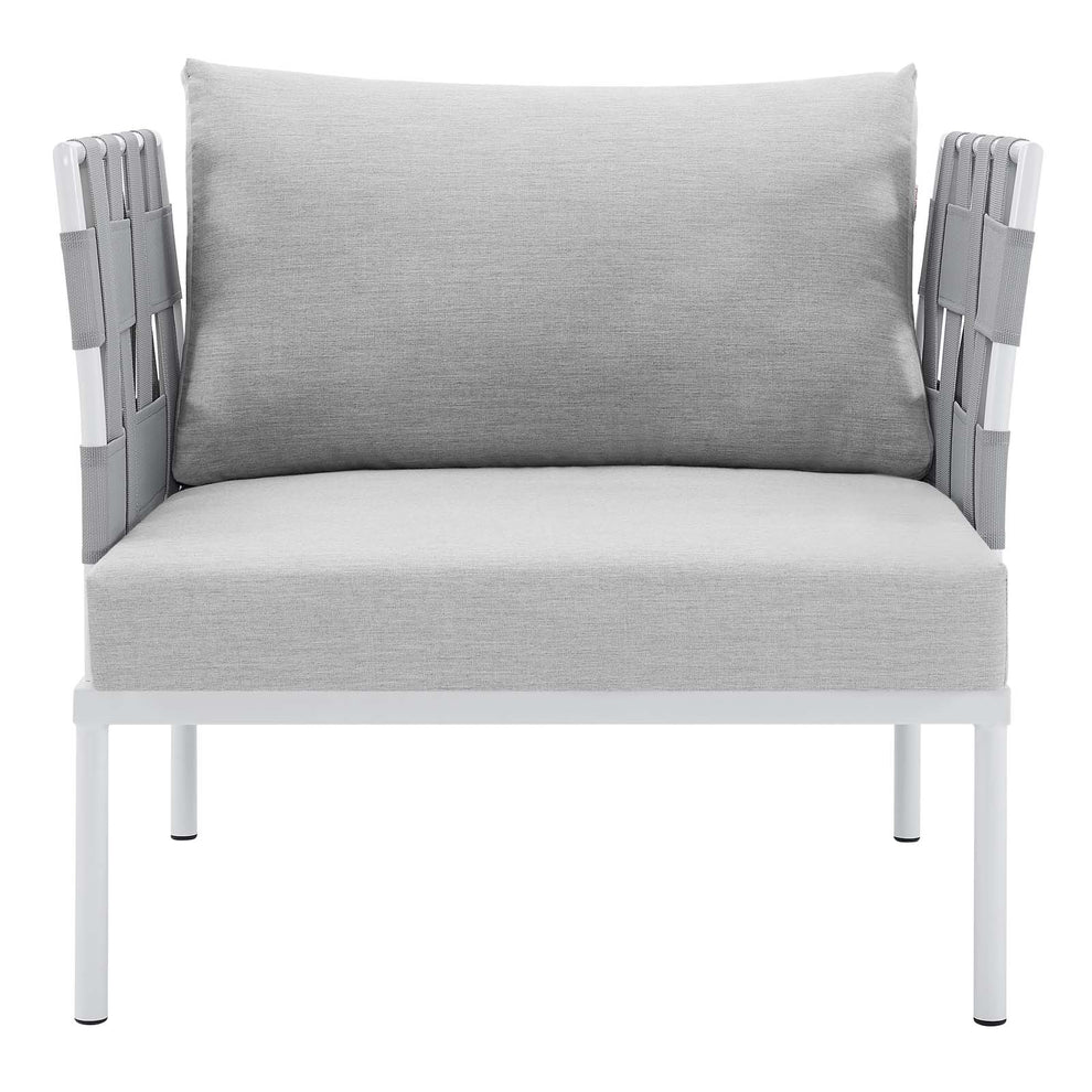 Harmony Sunbrella® Outdoor Patio Aluminum Armchair By Modway - EEI-4956 | Outdoor Chairs | Modishstore - 5