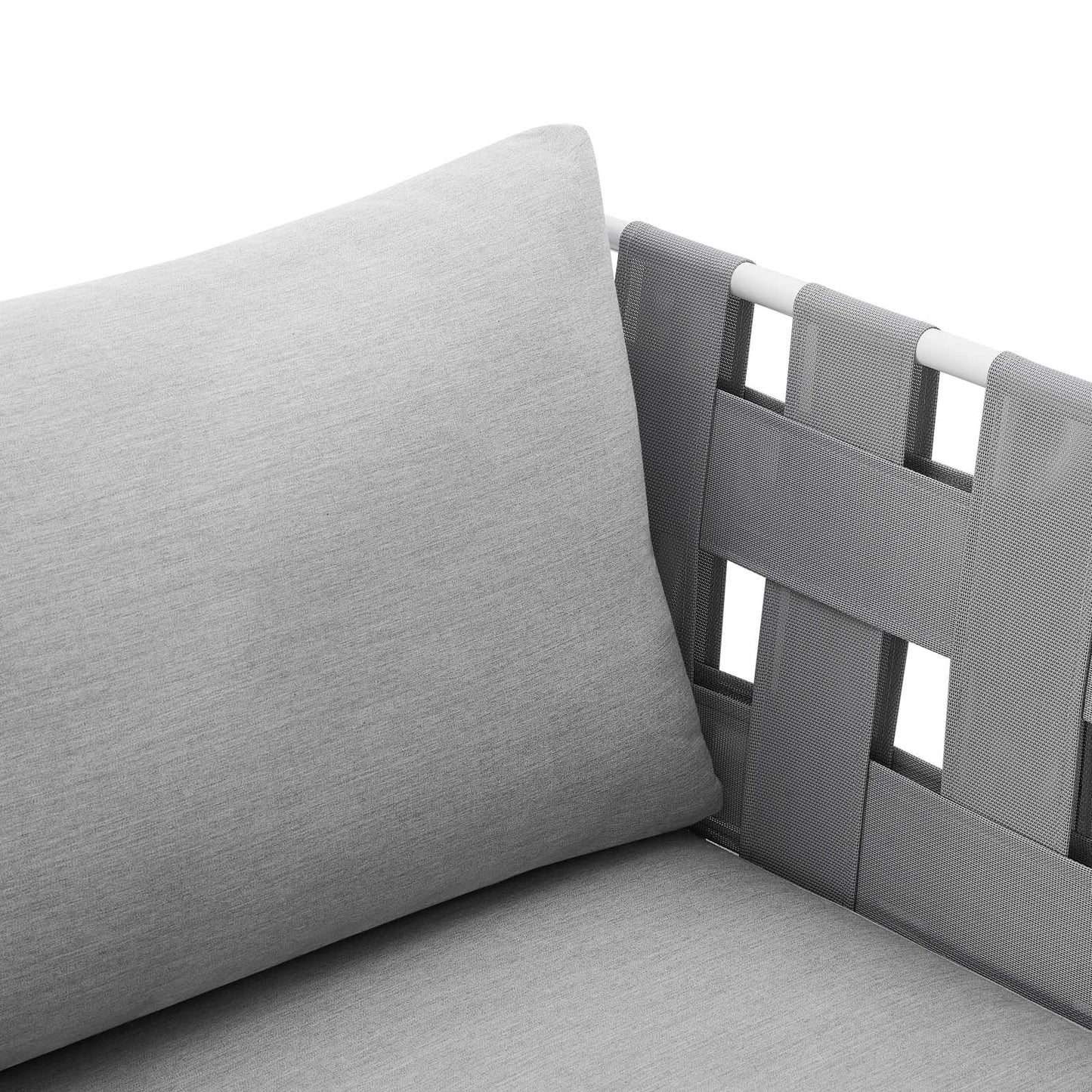 Harmony Sunbrella® Outdoor Patio Aluminum Armchair By Modway - EEI-4956 | Outdoor Chairs | Modishstore - 6