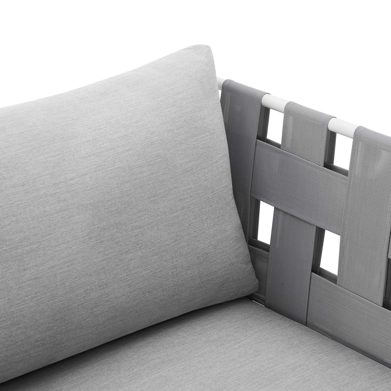 Harmony Sunbrella® Outdoor Patio Aluminum Armchair By Modway - EEI-4956 | Outdoor Chairs | Modishstore - 6