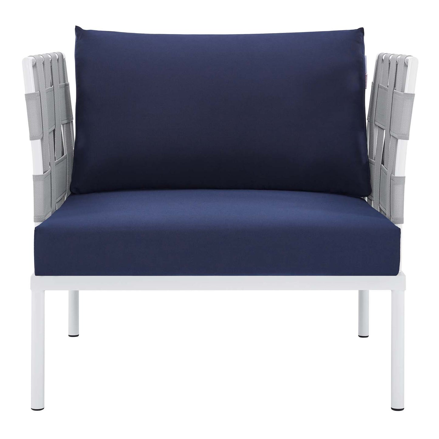 Harmony Sunbrella® Outdoor Patio Aluminum Armchair By Modway - EEI-4956 | Outdoor Chairs | Modishstore - 12