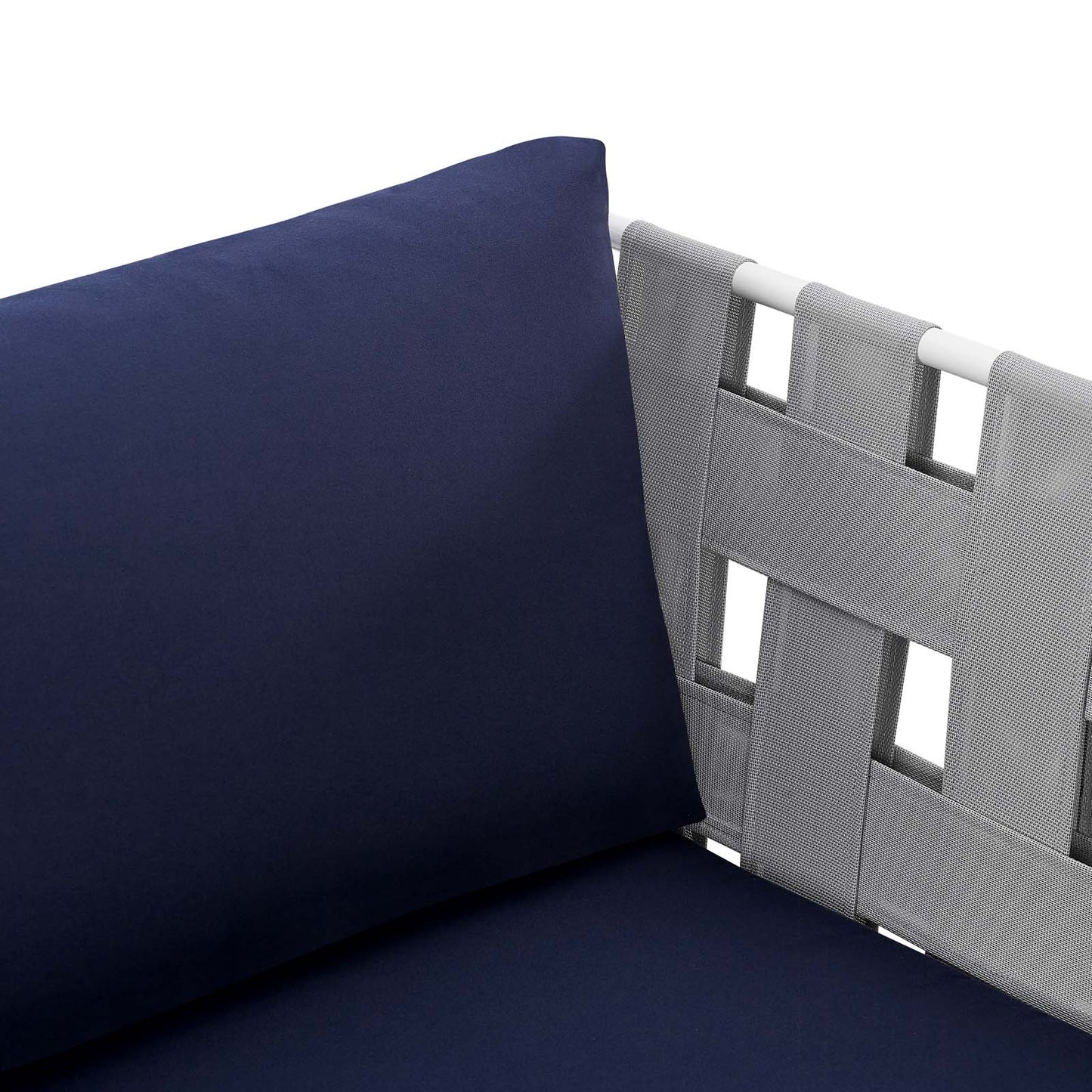 Harmony Sunbrella® Outdoor Patio Aluminum Armchair By Modway - EEI-4956 | Outdoor Chairs | Modishstore - 13