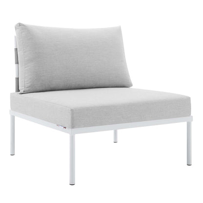Harmony Sunbrella® Outdoor Patio Aluminum Armless Chair By Modway - EEI-4960 | Outdoor Chairs | Modishstore - 2