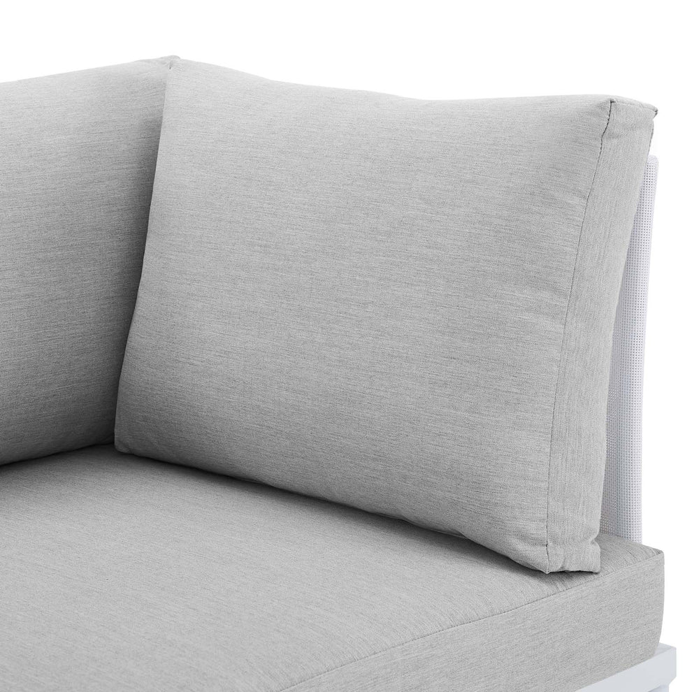 Harmony Sunbrella® Outdoor Patio Aluminum Loveseat By Modway - EEI-4963 | Outdoor Sofas, Loveseats & Sectionals | Modishstore - 6