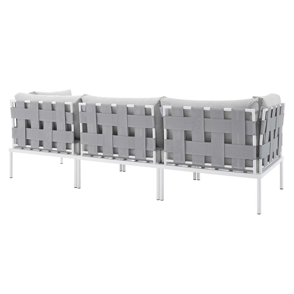 Harmony Sunbrella® Outdoor Patio Aluminum Sofa By Modway - EEI-4968 | Outdoor Sofas, Loveseats & Sectionals | Modishstore - 4