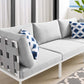 Harmony Sunbrella® Outdoor Patio Aluminum Sofa By Modway - EEI-4968 | Outdoor Sofas, Loveseats & Sectionals | Modishstore - 8