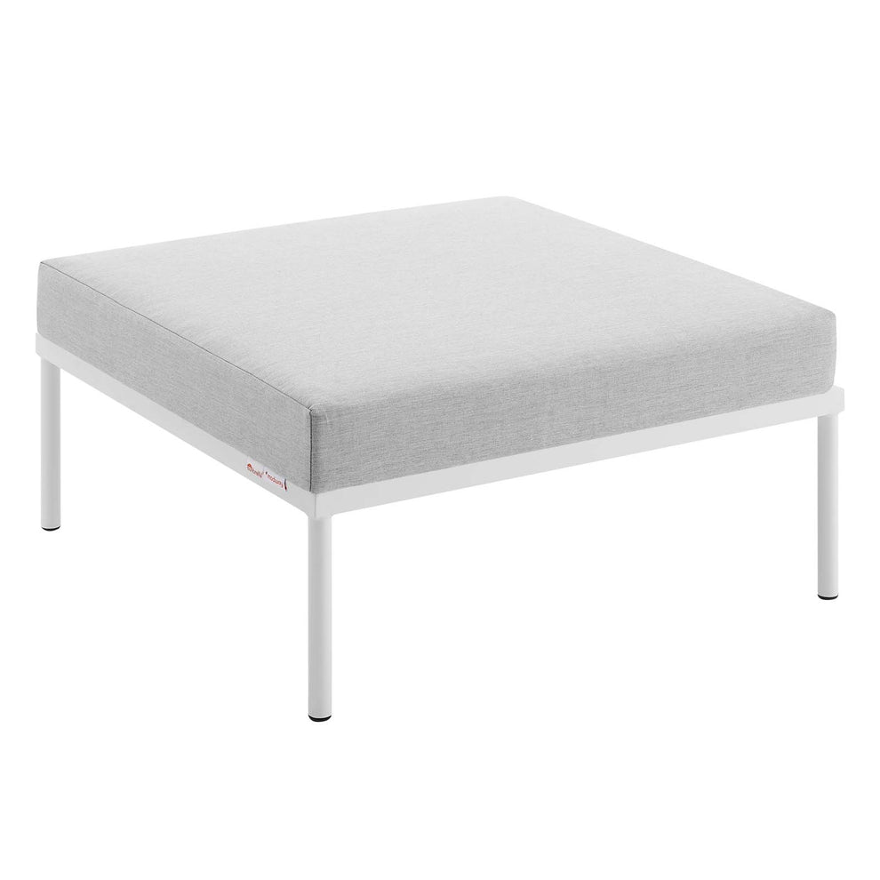 Harmony Sunbrella® Outdoor Patio Aluminum Ottoman By Modway - EEI-4969 | Outdoor Ottomans | Modishstore - 3
