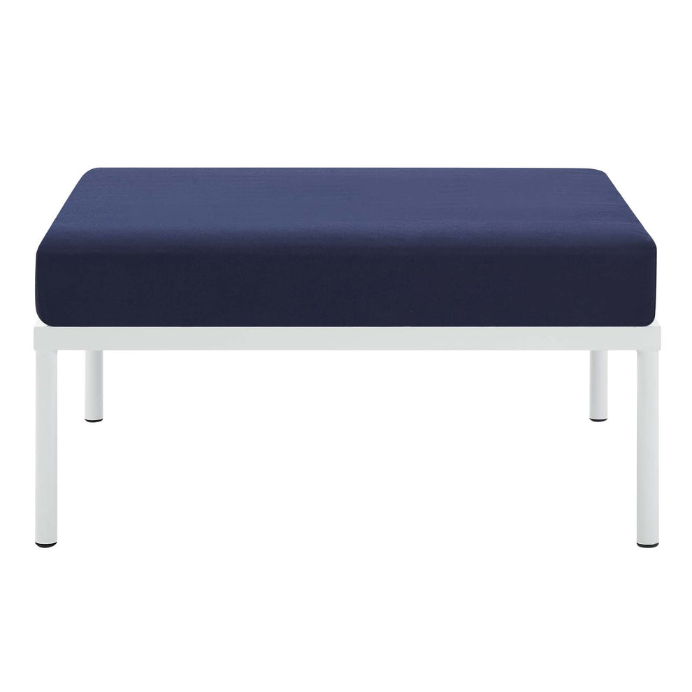 Harmony Sunbrella® Outdoor Patio Aluminum Ottoman By Modway - EEI-4969 | Outdoor Ottomans | Modishstore - 9