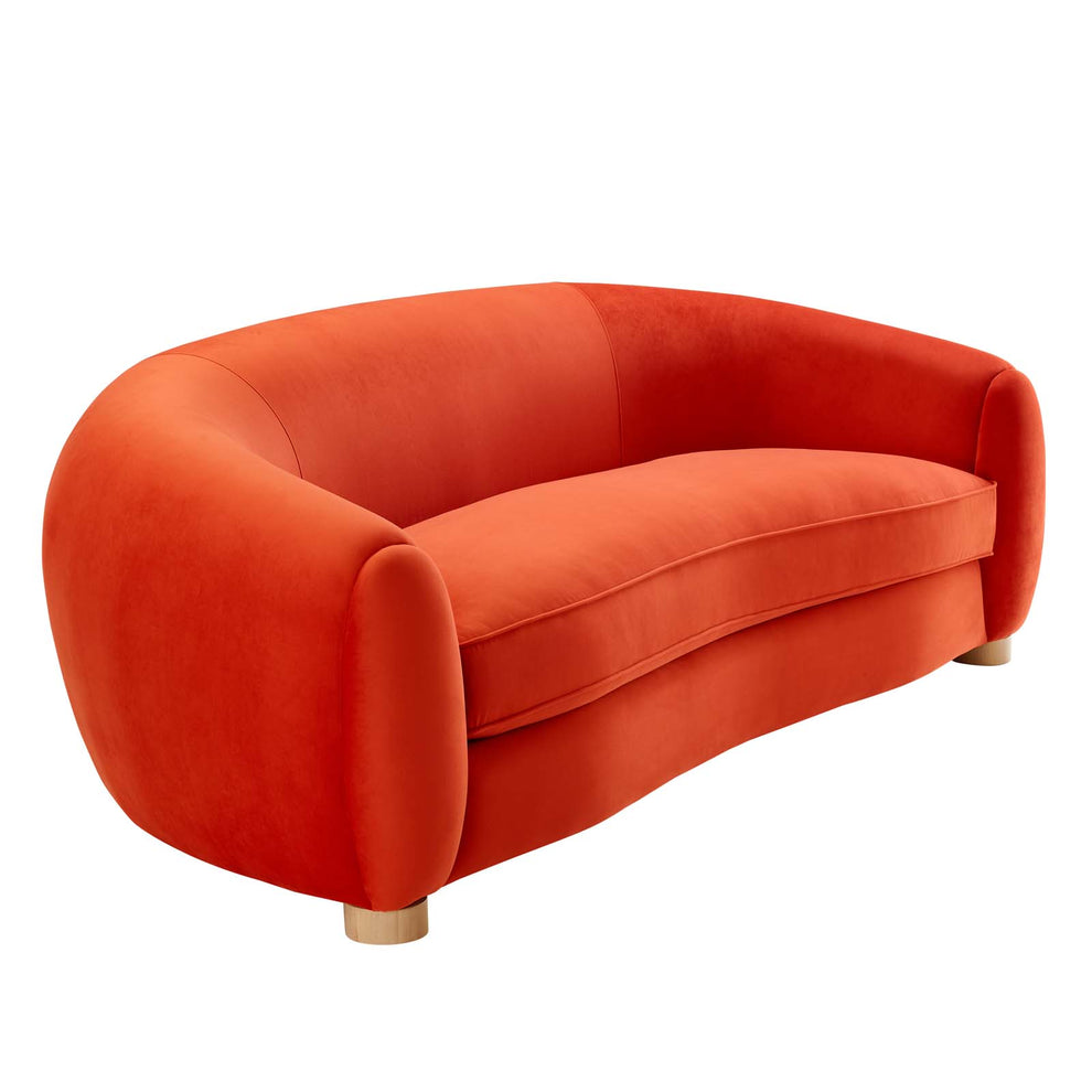 Modway Abundant Performance Velvet Sofa - EEI-4970 | Sofas | Modishstore - 13