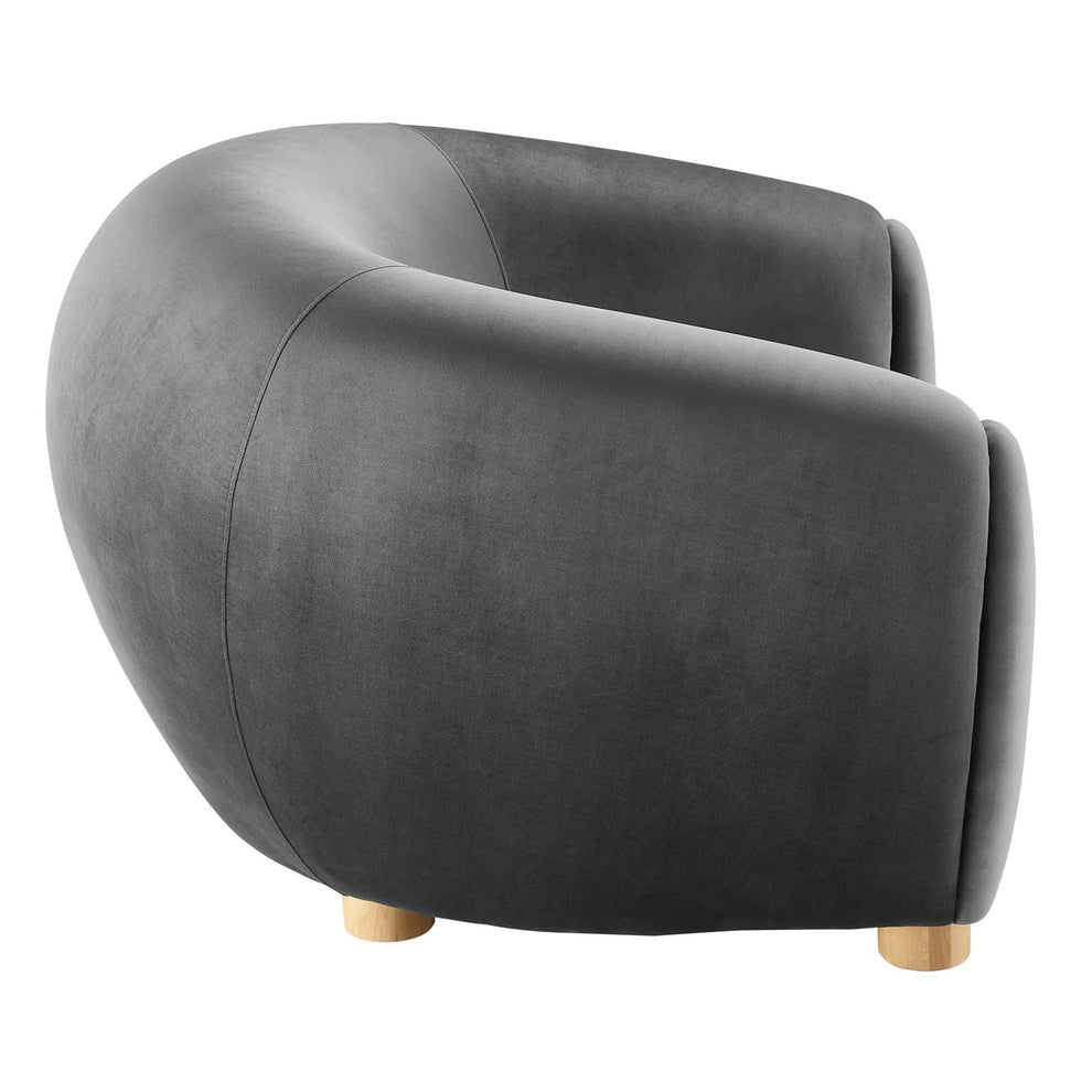 Modway Abundant Performance Velvet Armchair - EEI-4971 | Armchairs | Modishstore - 3