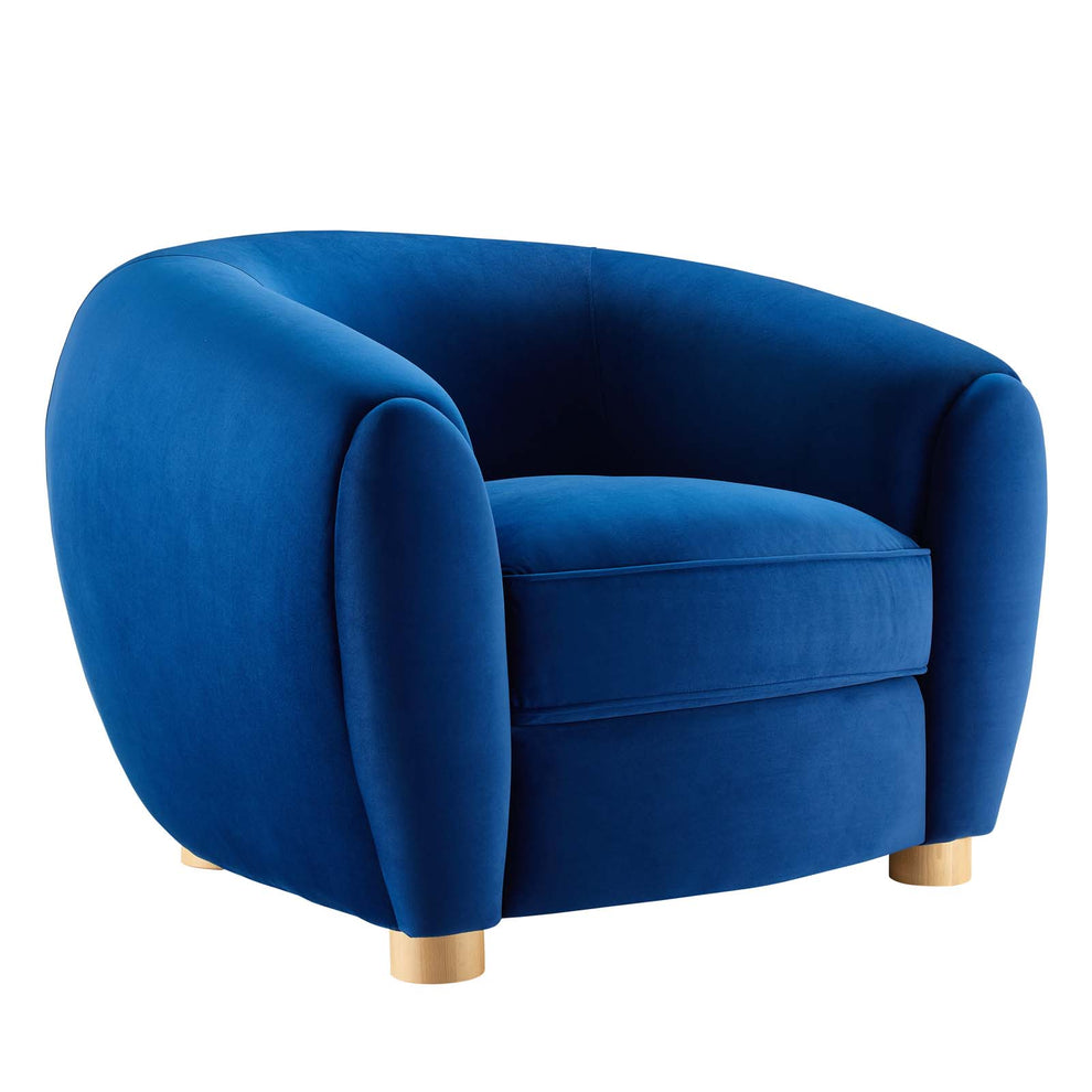 Modway Abundant Performance Velvet Armchair - EEI-4971 | Armchairs | Modishstore - 6