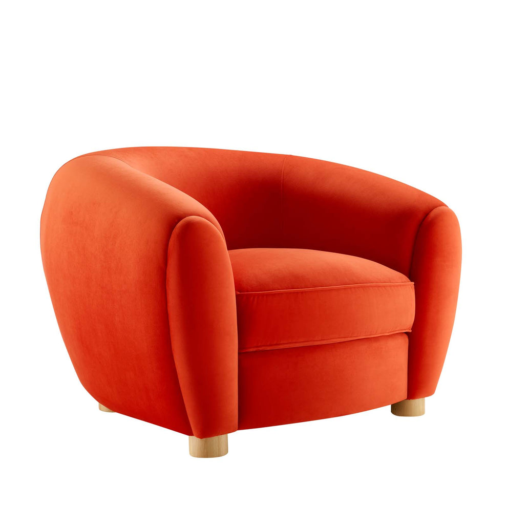Modway Abundant Performance Velvet Armchair - EEI-4971 | Armchairs | Modishstore - 10