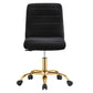 Ripple Armless Performance Velvet Office Chair By Modway - EEI-4972 | Office Chairs | Modishstore - 5