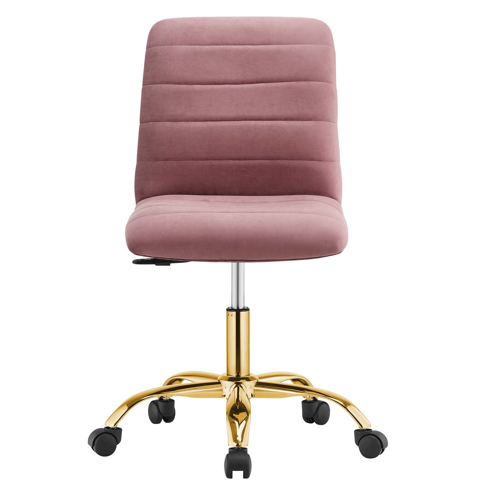 Ripple Armless Performance Velvet Office Chair By Modway - EEI-4972 | Office Chairs | Modishstore - 12