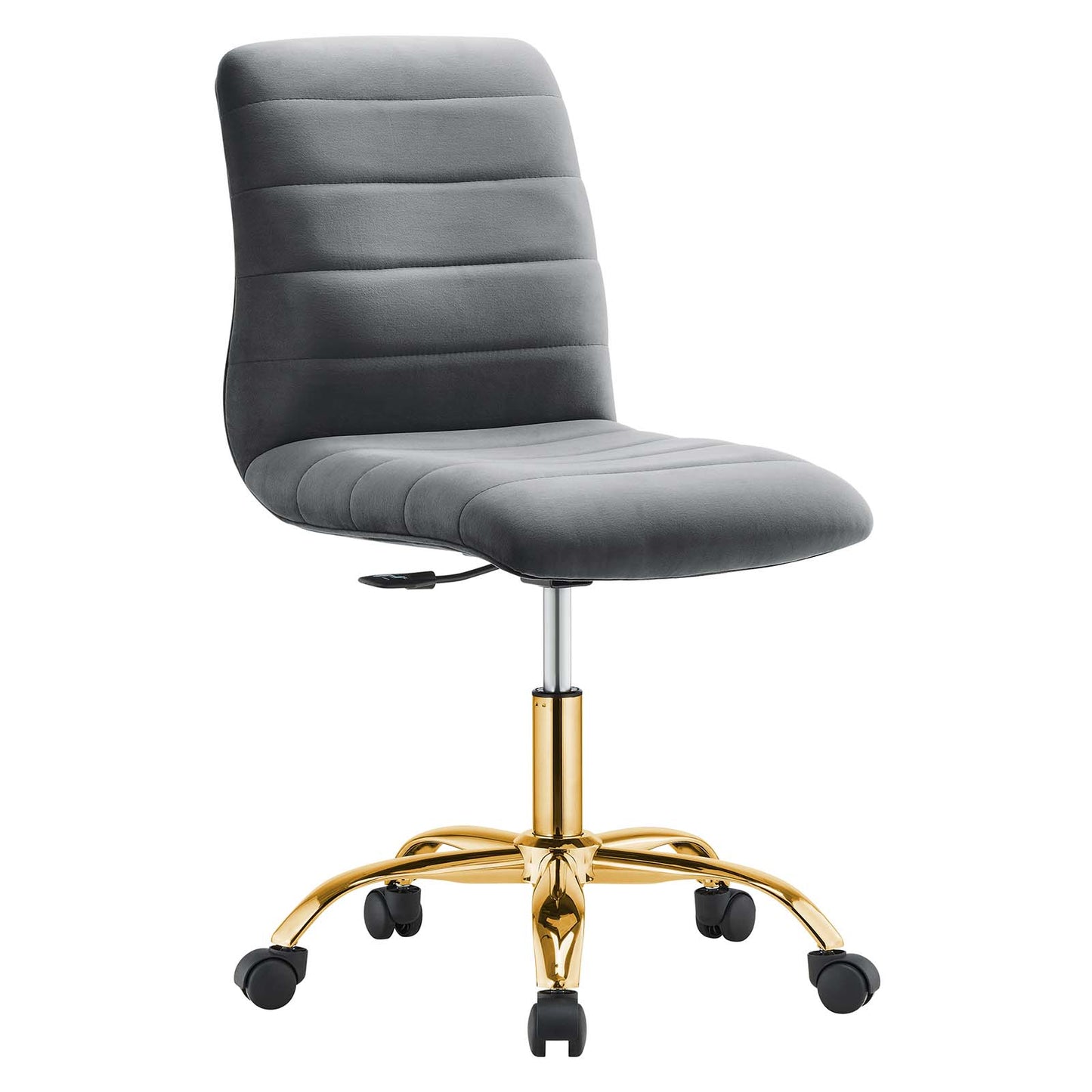 Ripple Armless Performance Velvet Office Chair By Modway - EEI-4972 | Office Chairs | Modishstore - 17